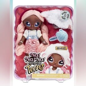 Na! Na! Na! Surprise 11" Fashion Doll Lila Lamb, Soft, Poseable, Pink Hair, Ador